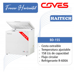 Freezer Horizontal Congelador Nevera 5.6cu.ft (155L)
