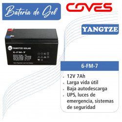 Batería Yangtze 12V 7AH
