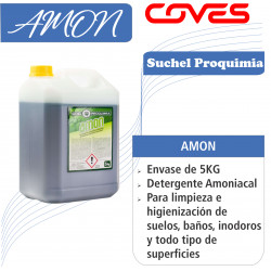 Amon detergente  amoniacal galon 5kg