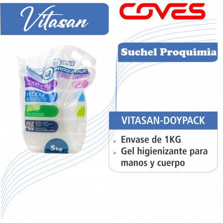 Vitasan higienizante para manos y cuerpo