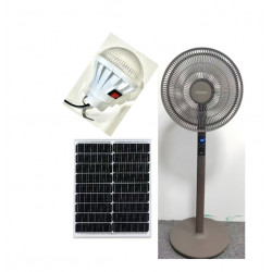 Combo de ventilador recargable