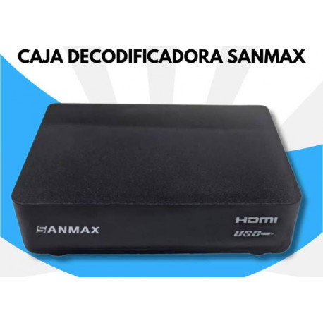 Caja Decodificadora de Alta Definición Sanmax SAX2305OS01