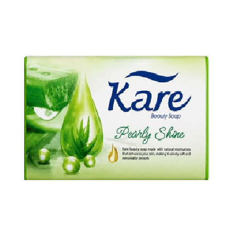 Jabon de baño con Sabila Marca Kare 75g  (5 unidades)